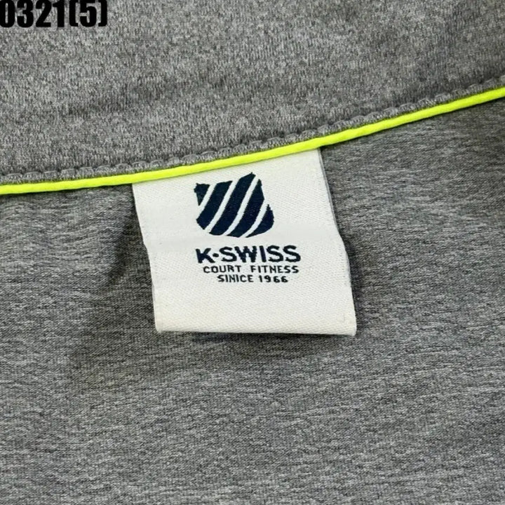 [SOLD OUT] K-Swiss 케이스위스 그레이 반팔 폴로티105 0321