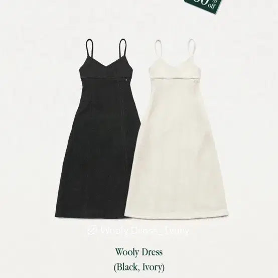 [BUNJANG] The Barnet Wooly Dress Black S / 더바넷 -  wooly dress black s