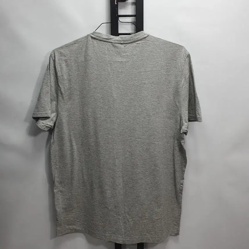 [BUNJANG] Lacoste Big Croc Gray T-shirt / 라코스테 반팔티 빅크록 그레이 xl