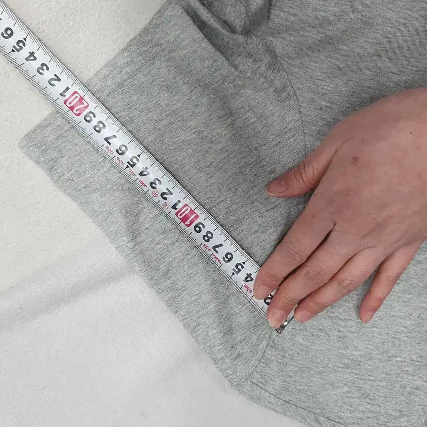 [BUNJANG] Lacoste Big Croc Gray T-shirt / 라코스테 반팔티 빅크록 그레이 xl