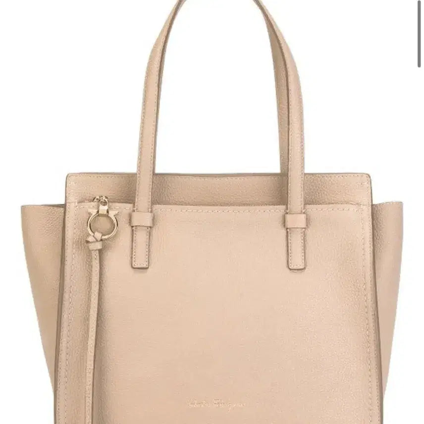 [BUNJANG] Ferragamo Amy Medium Tote Bag Beige / 새상품급 페레가모 에이미 미디움 토트백 베이지