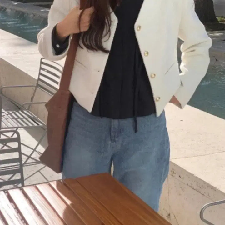 [BUNJANG] Boucle Tweed Jacket / (새상품)부클 트위드 자켓
