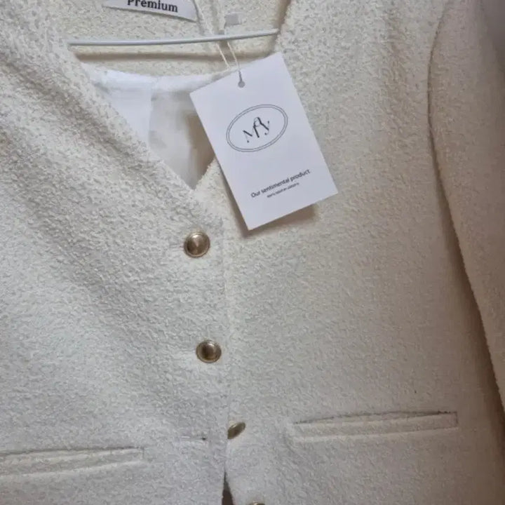[BUNJANG] Boucle Tweed Jacket / (새상품)부클 트위드 자켓