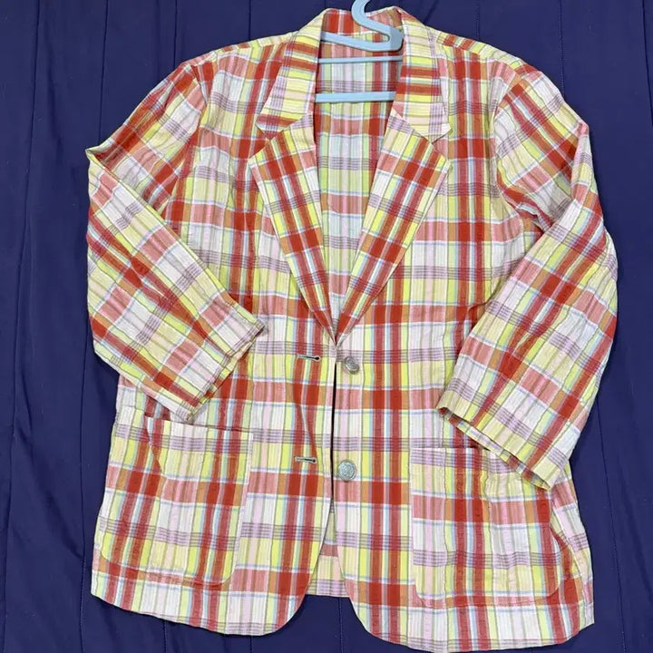 [BUNJANG] Vintage Checkered Jacket / 빈티지 체크 자켓