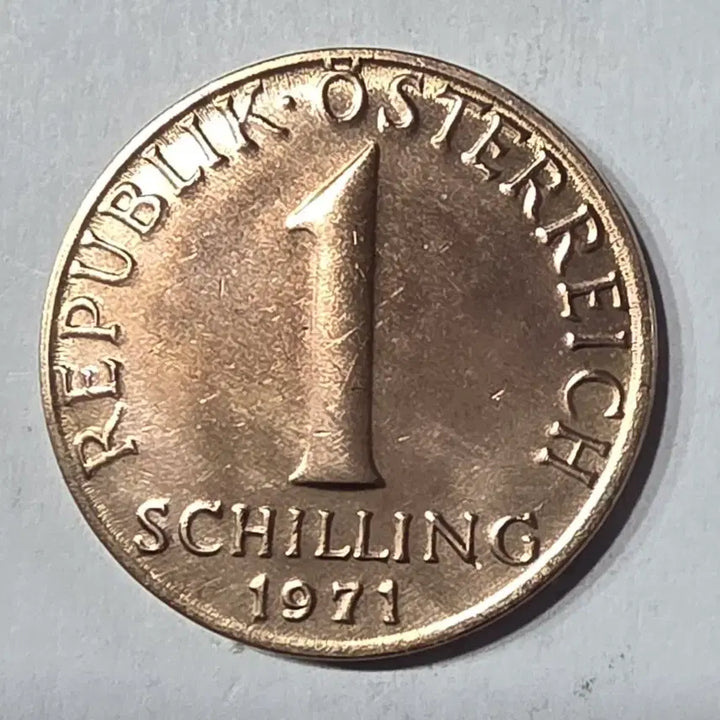 [BUNJANG] Austria 1 Schilling 1971 Coin / 오스트리아 1실링 1971년 주화 zk-1993