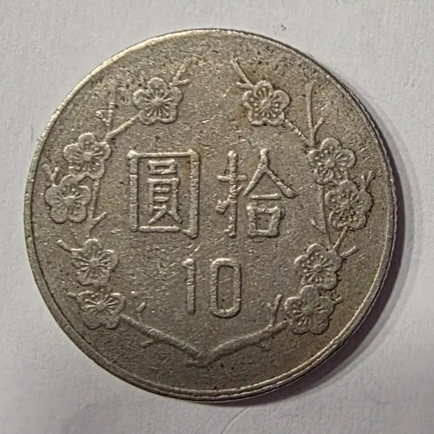 [BUNJANG] Republic of China 10 Yuan Coin / 중화민국 77년 10원 동전 zk-1997