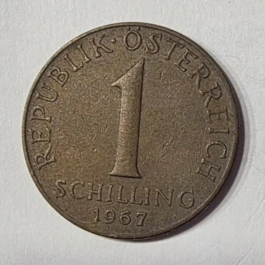 [BUNJANG] Austria 1 Schilling 1967 Coin / 오스트리아 1 실링 1967년 주화 zk-1998