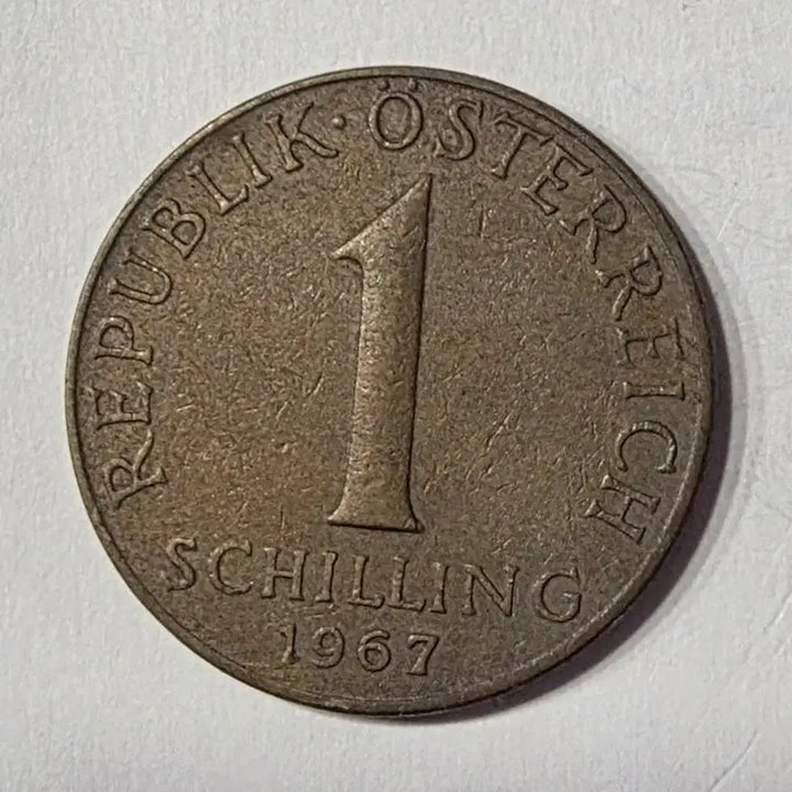 [BUNJANG] Austria 1 Schilling 1967 Coin / 오스트리아 1 실링 1967년 주화 zk-1998