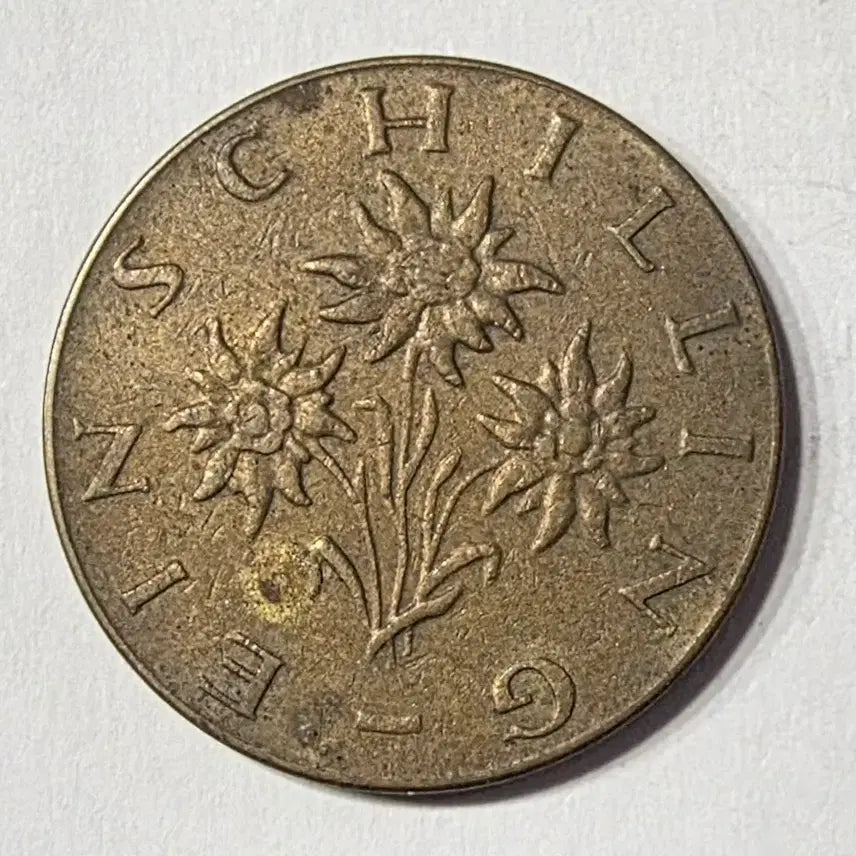 [BUNJANG] Austria 1 Schilling 1967 Coin / 오스트리아 1 실링 1967년 주화 zk-1998