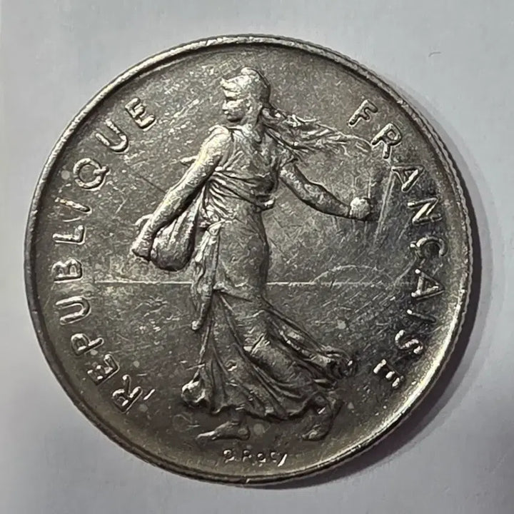[BUNJANG] France 1997 5 Francs Coin / 프랑스 1997년 5프랑 주화 zk-1999