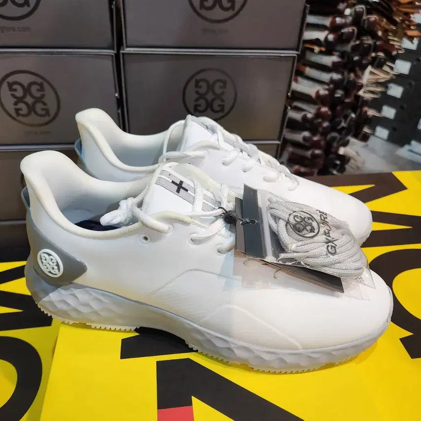 [BUNJANG] G/Fore MG4+ Annual Golf Shoes White / [정품새상품풀박스]지포어 남성 애뉴얼 MG4+ 골프화 화이트