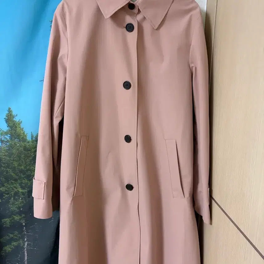[BUNJANG] Generic 66 Indie Pink Trench Coat / 66 인디 핑크 트렌치 코트 봄 벚꽃 자켓/미쏘 자라 에잇세컨즈 H&amp;M