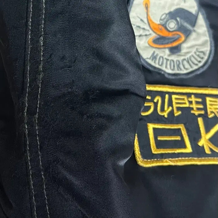 [BUNJANG] Deus Flight Overdye Jacket - XL / 데우스 항공점퍼 플라이트 오버다이 자켓 xl