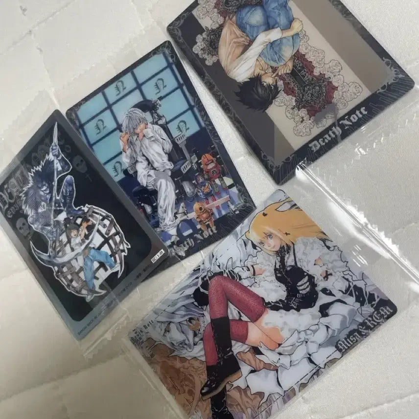[BUNJANG] Death Note Wafer Card Set / 데스노트 웨하스카드 3종 일괄 엘 미사 니아