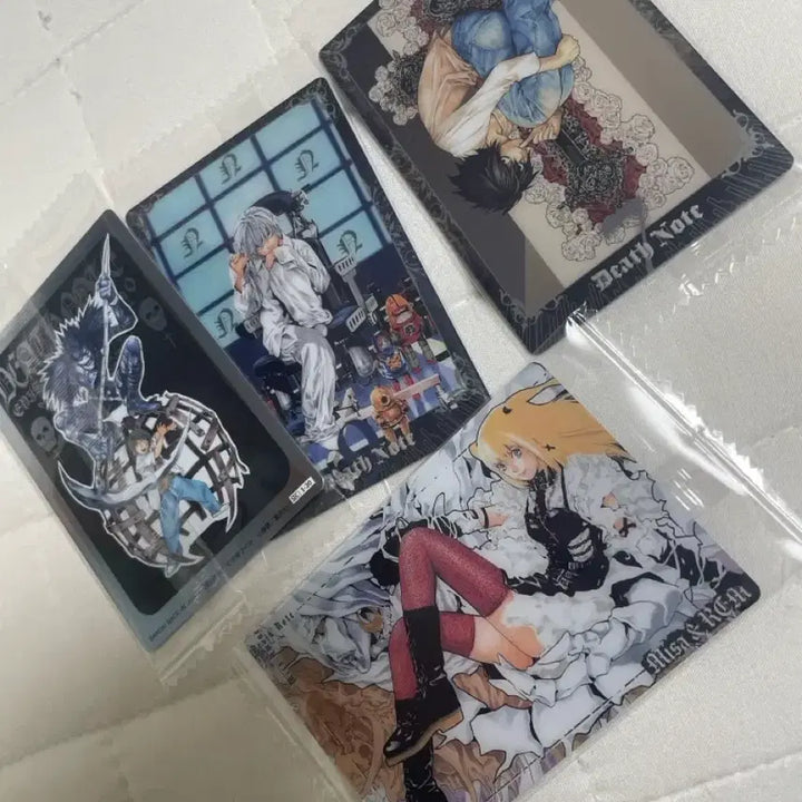 [BUNJANG] Death Note Wafer Card Set / 데스노트 웨하스카드 3종 일괄 엘 미사 니아
