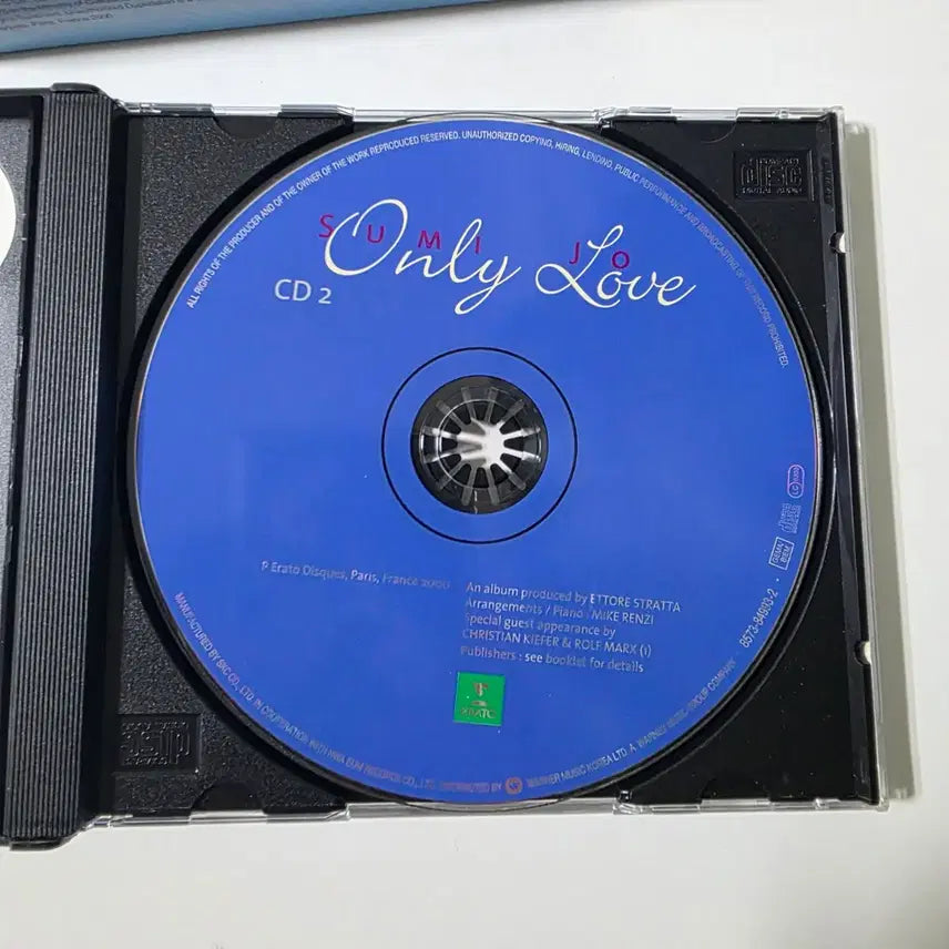 [BUNJANG] Jo Sumi Only Love (2CD) / [CD] 조수미 - Only Love (2CD)