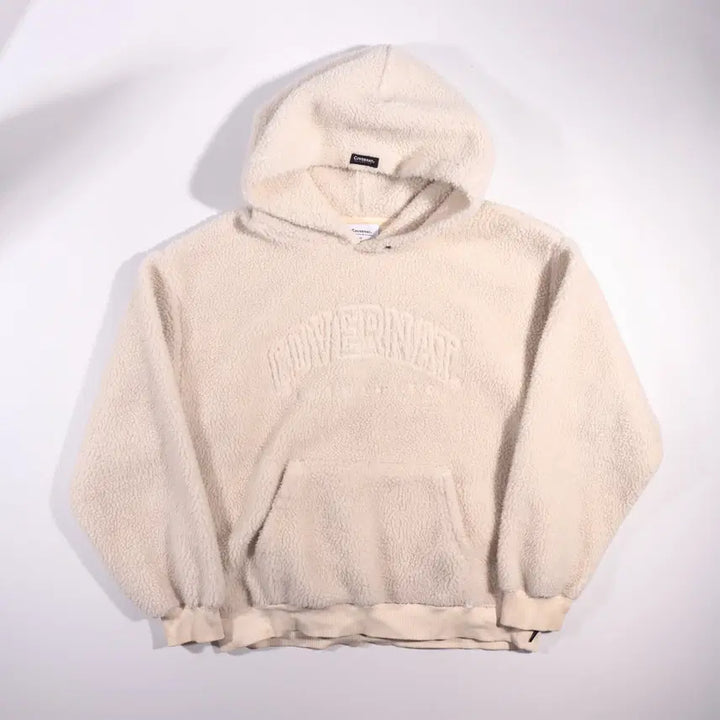[BUNJANG] Covernat B368 Fleece Hoodie / 커버낫 후리스 후드티 B368
