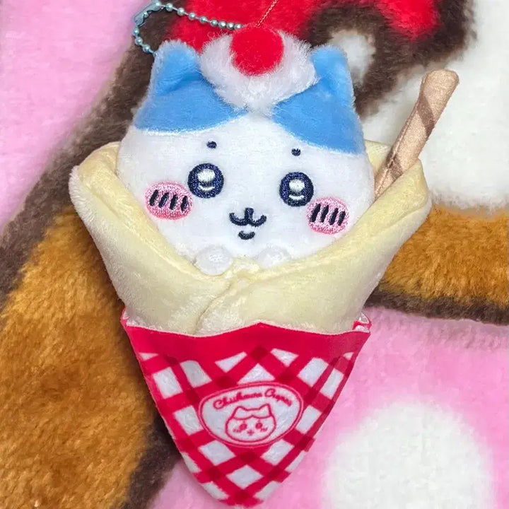 [BUNJANG] Chiikawa Hachiware Crepe Plush Doll / 치이카와 쿠지 하치와레 크레페 인형