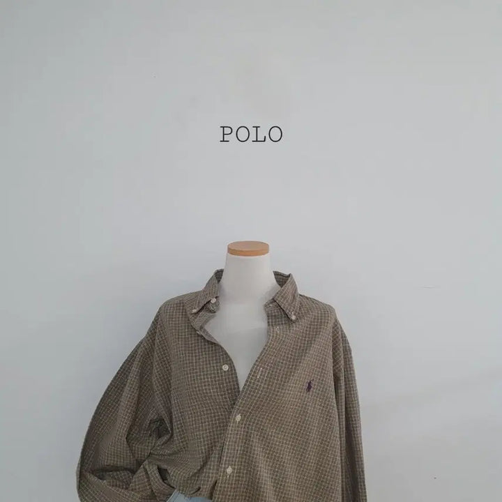 [BUNJANG] Polo Ralph Lauren Check Long Sleeve Shirt / No.26051108 폴로 랄프로렌 체크 긴팔 셔츠