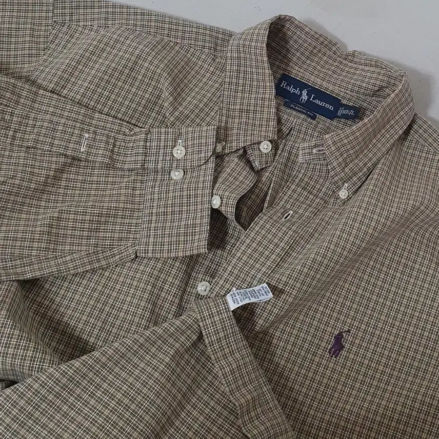 [BUNJANG] Polo Ralph Lauren Check Long Sleeve Shirt / No.26051108 폴로 랄프로렌 체크 긴팔 셔츠