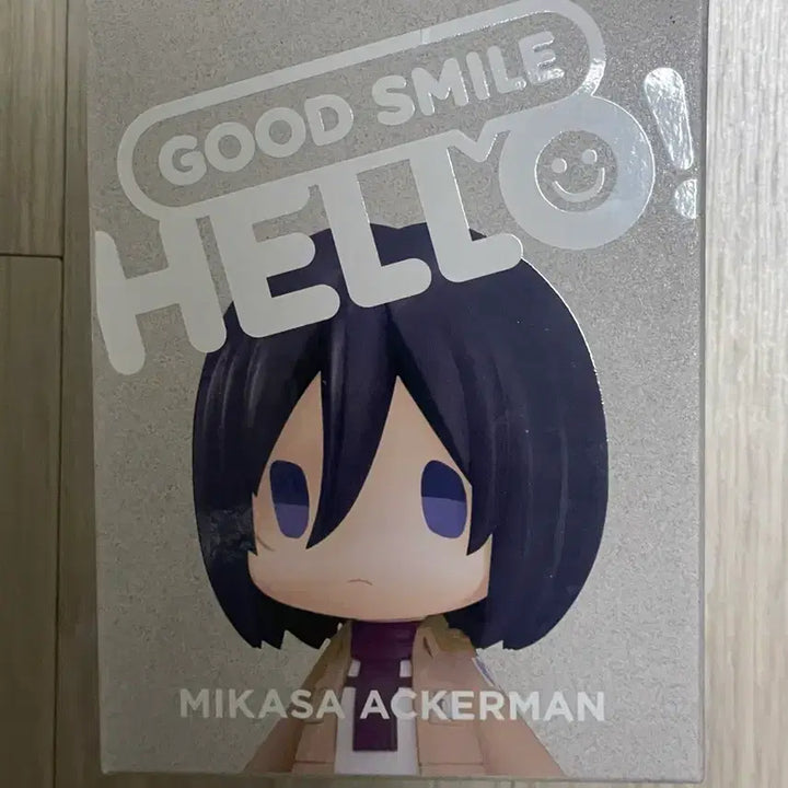 [BUNJANG] Hello Good Smile Mikasa Ackerman Figure (Sealed) / 헬로 굿스마일 미카사 아커만 (미개봉)