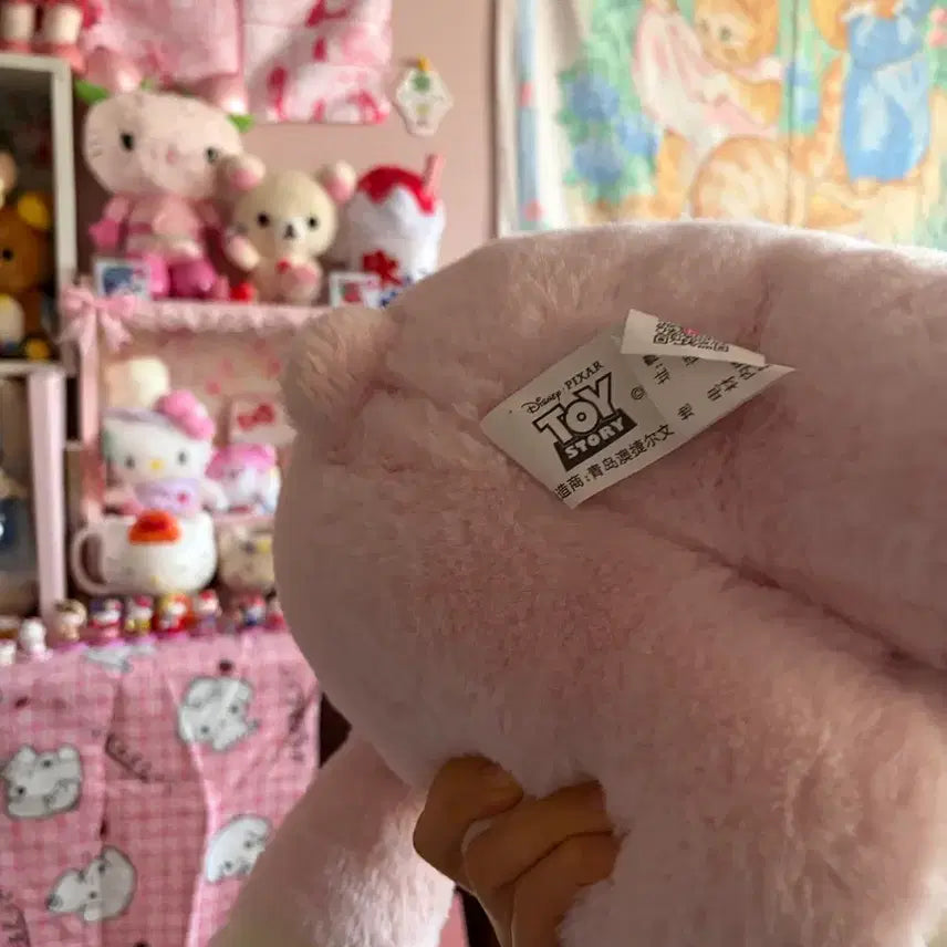 [BUNJANG] Disney Toy Story Lotso Plush Doll Set / 디즈니 토이스토리 랏소 인형 (딸기우유/오리지널) 2개 세트