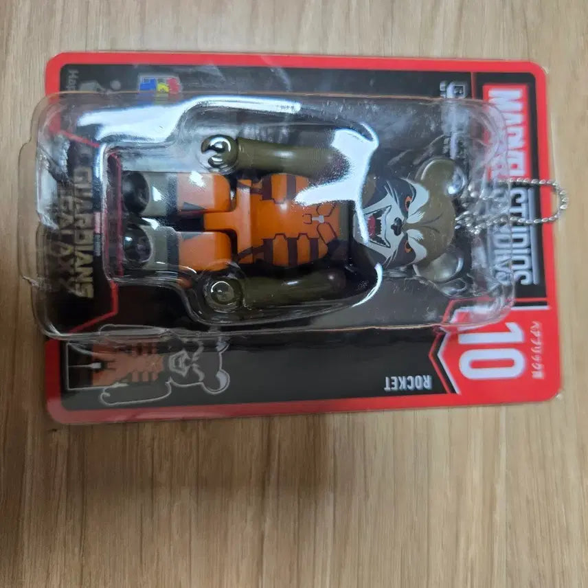 [SOLD OUT] 해피쿠지 마블 가디언즈 갤럭시 로켓 베어브릭 키링