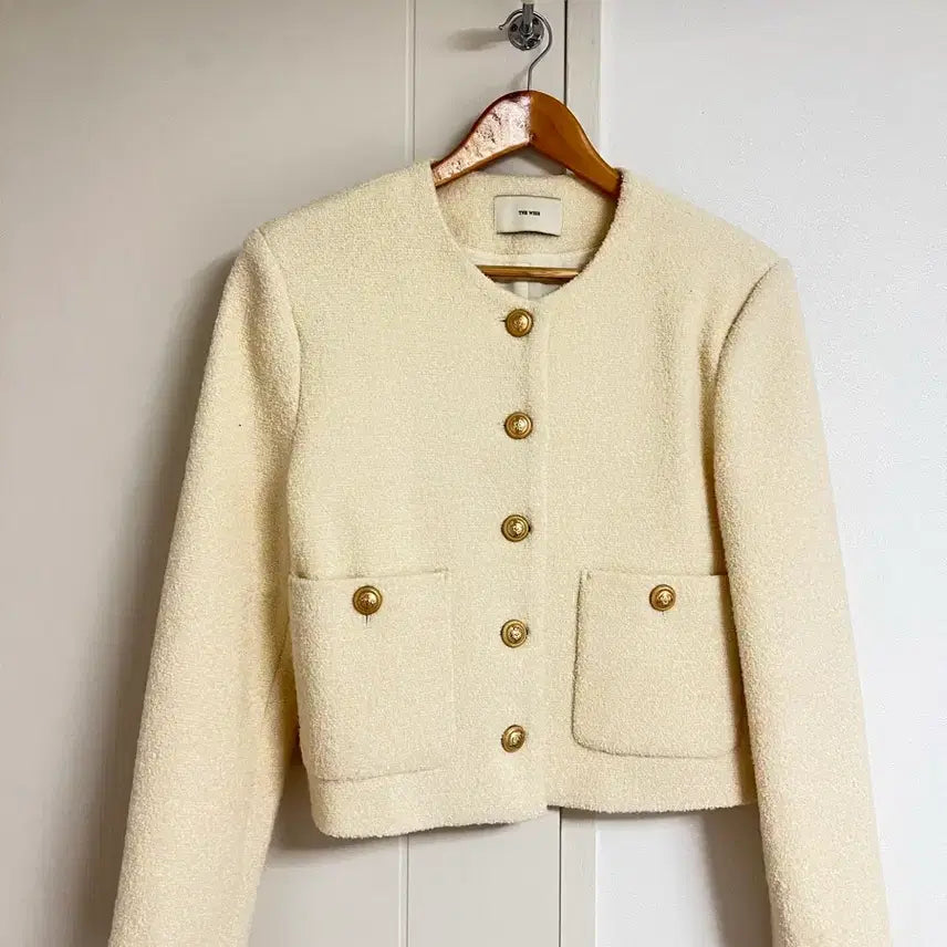 [BUNJANG] The Wish Liz Tweed Jacket / 더위시 리즈 트위드자켓 클래식 소피아