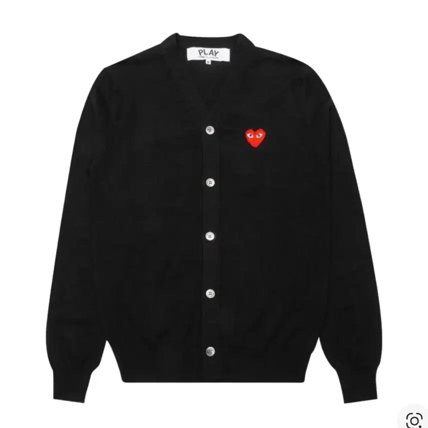[BUNJANG] Comme des Garcons Cardigan Black / 꼼데가르송 가디건 블랙 (해외)