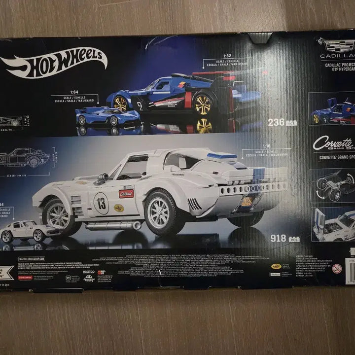 [SOLD OUT] 마텔브릭샵 쉐보레 콜벳 캐딜락 세트 핫휠 브릭