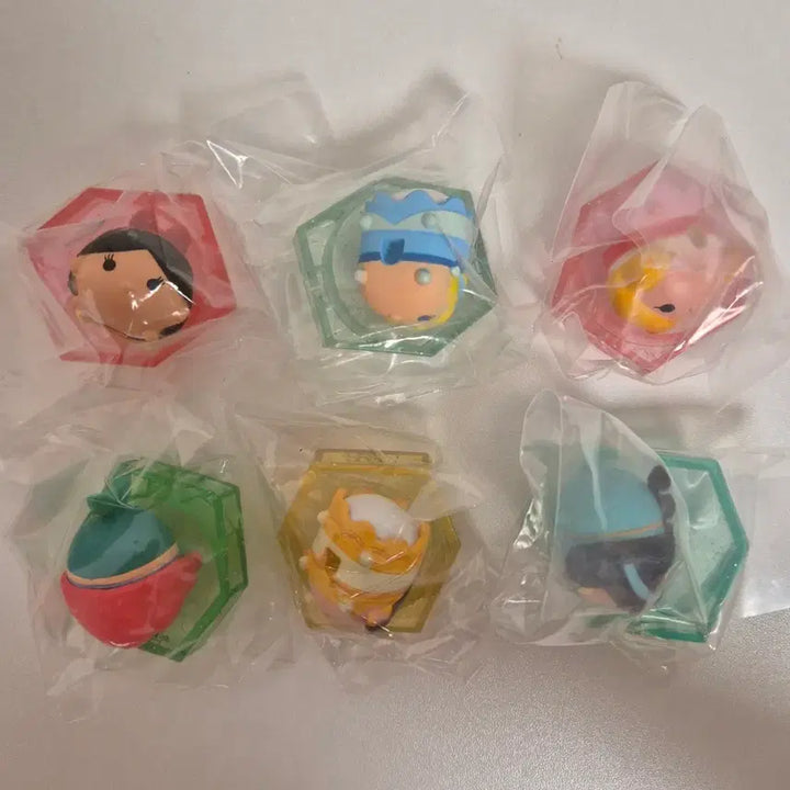 [BUNJANG] Disney Tsum Tsum Princess Collection Figure Set / 디즈니썸썸가챠미니피규어 프린세스컬렉션 백설공주신데렐라오로라에리얼벨자스민