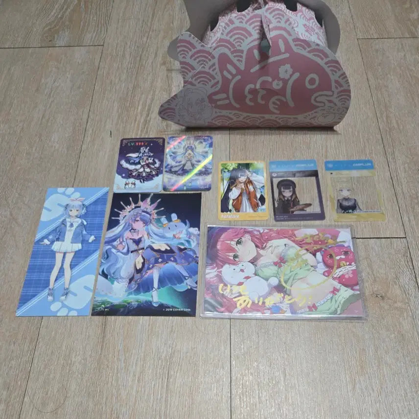 [BUNJANG] Hololive Sakura Miko Autographed Goods Bundle / 홀로라이브 사쿠라 미코 친필 싸인 외 굿즈 일괄
