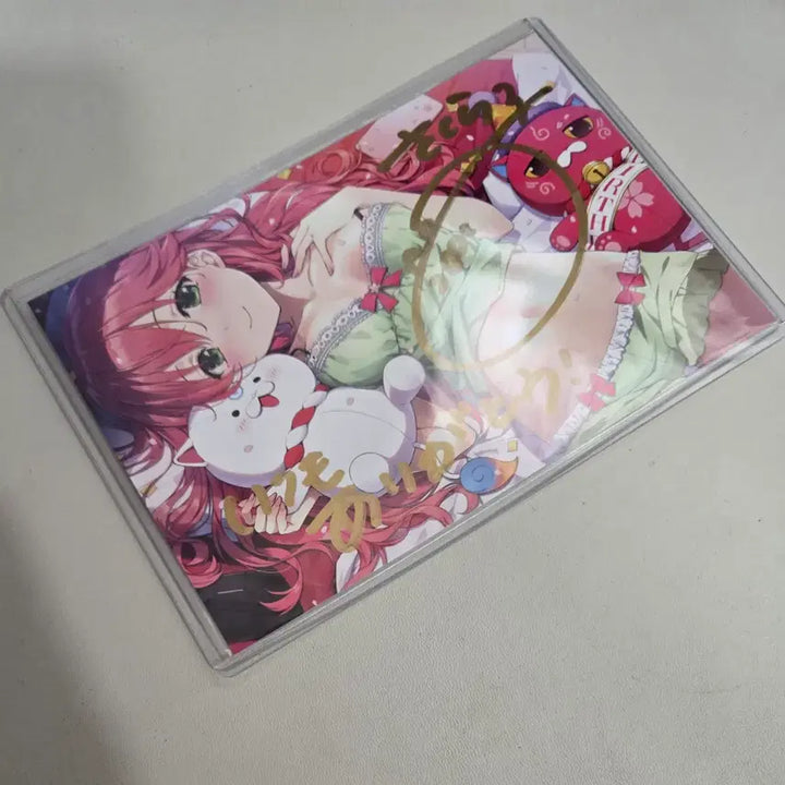 [BUNJANG] Hololive Sakura Miko Autographed Goods Bundle / 홀로라이브 사쿠라 미코 친필 싸인 외 굿즈 일괄