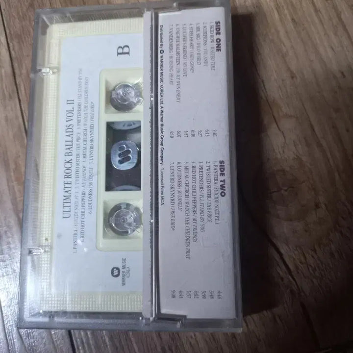 [BUNJANG] Various Artists Rock Ballads Vol. II Cassette Tape / 락발라드 카세트테이프