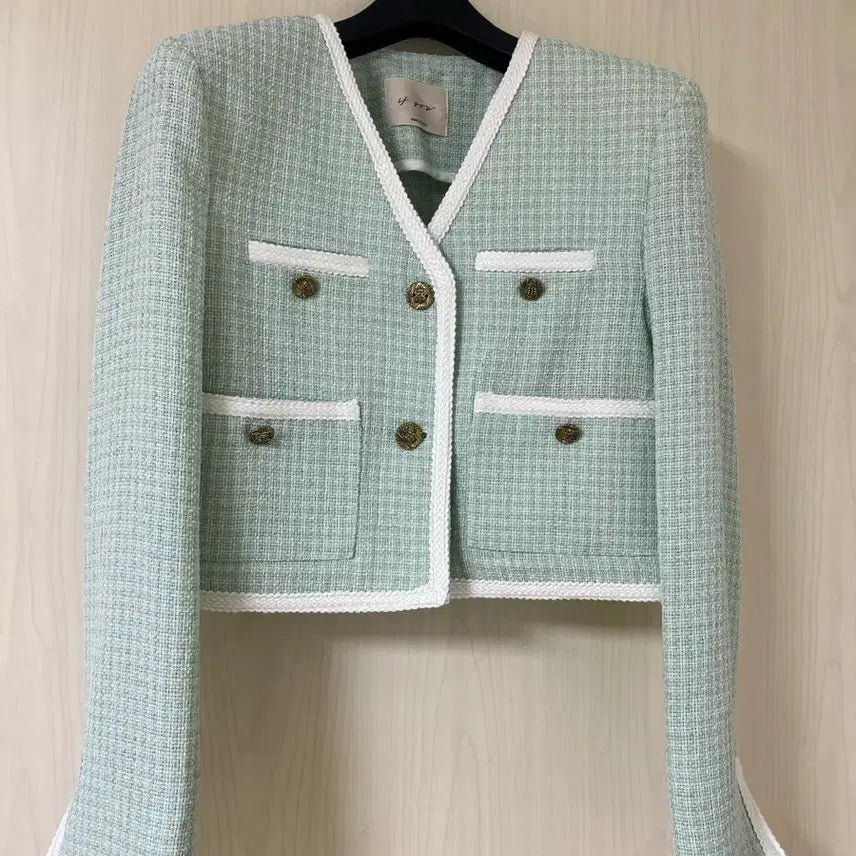 [BUNJANG] Objest Tweed Jacket / 오브제스트 트위드자켓