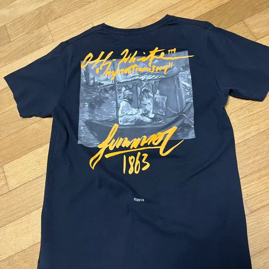 [SOLD OUT] 오프화이트 19SS IMPRESSIONISM 반팔 티셔츠