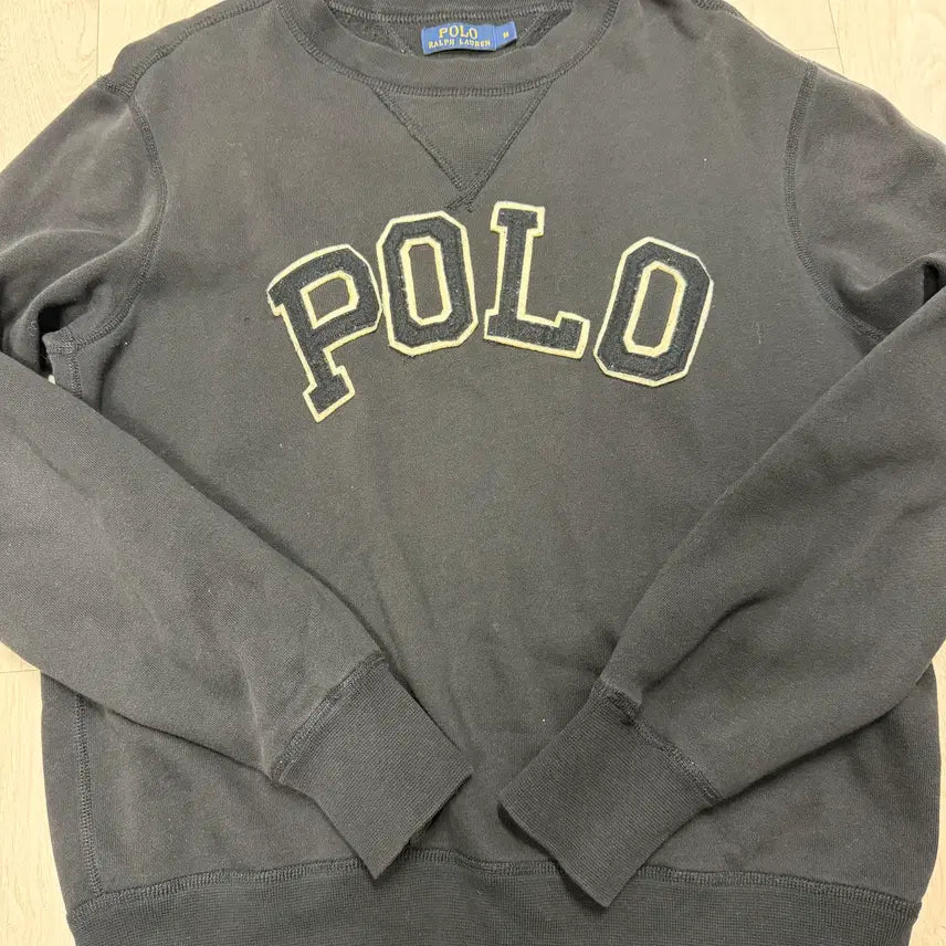[BUNJANG] Polo Logo Sweatshirt (Size M) / 폴로 로고 맨투맨 / M