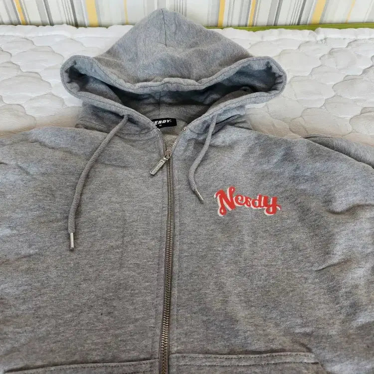 [BUNJANG] NERDY Spring/Autumn Hooded Zip-Up Jacket Size 95 / 널디 춘추용 후드 집업 자켓 사이즈 95 판매합니다.