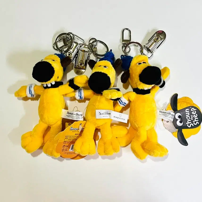 [BUNJANG] Shaun the Sheep Becher Doll Keychain / 새상품) 숀더쉽 비처 인형 키링