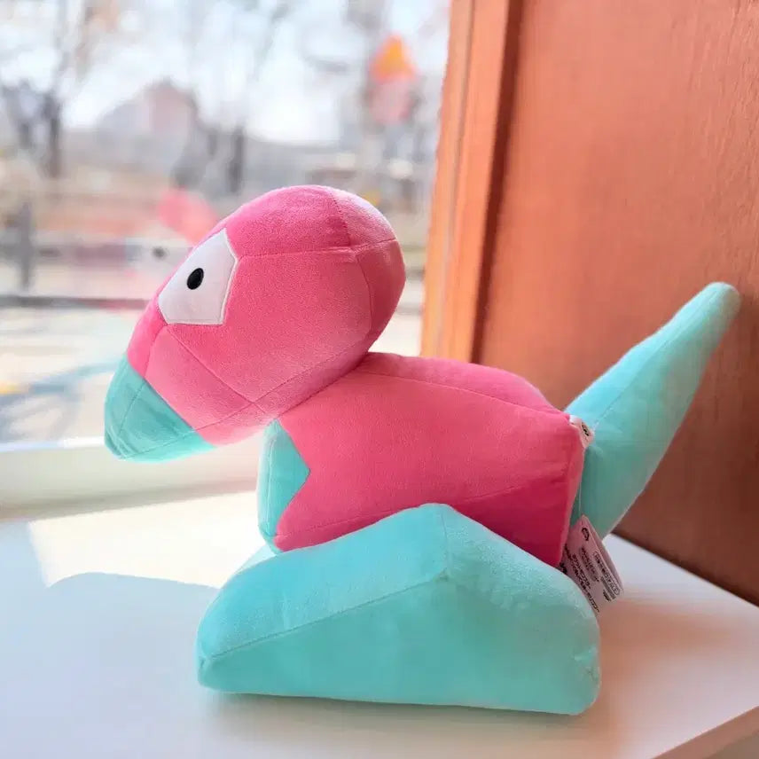 [BUNJANG] Bandai Pokemon Porygon Plush Doll 45cm / 일본 반다이 포켓몬 폴리곤 대형 봉제인형 45cm
