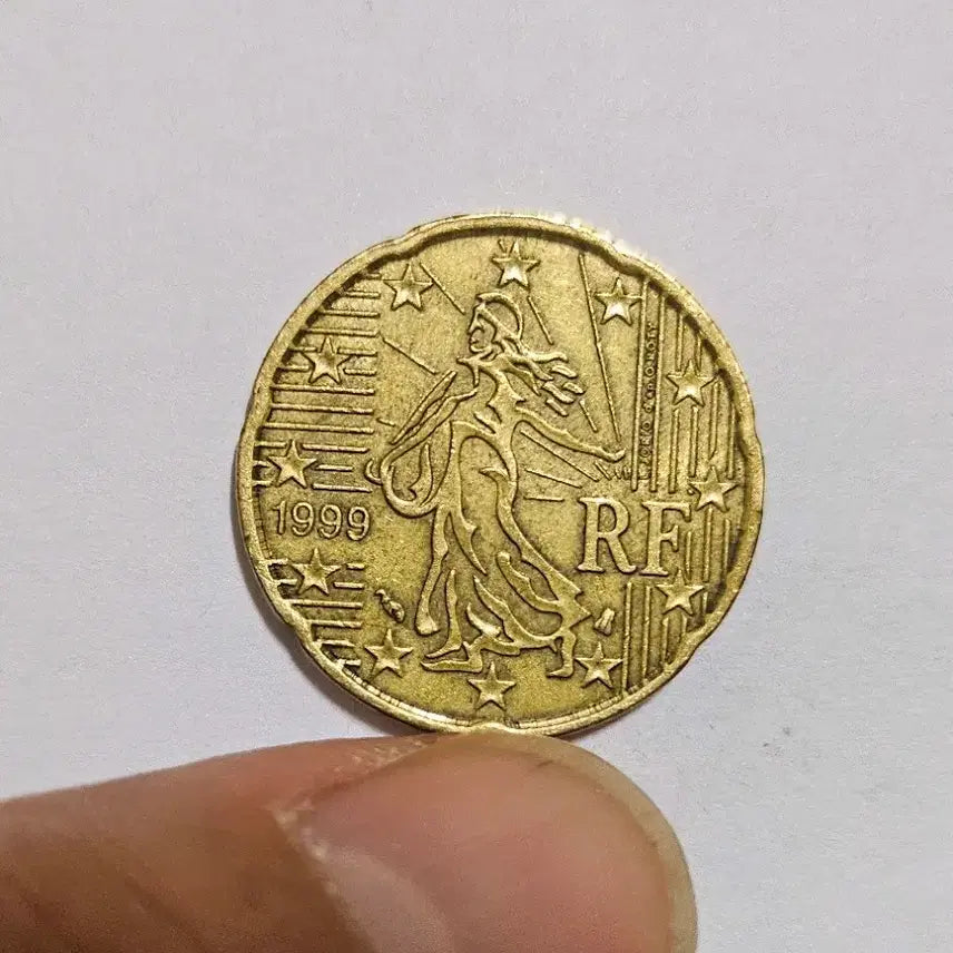 [BUNJANG] France 1999 20 Euro Cent Coin / 프랑스 1999년 20유로센트 동전(외국주화)