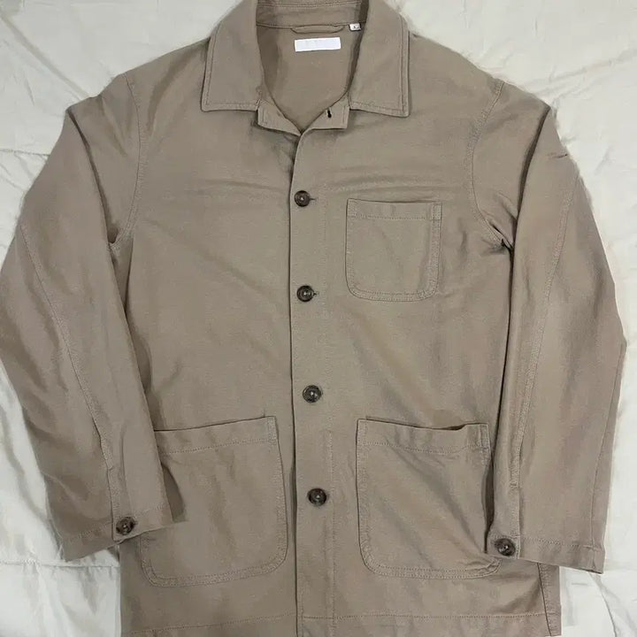 [BUNJANG] Uniqlo Wash Jersey Work Jacket / 유니클로 워시저지 워크재킷