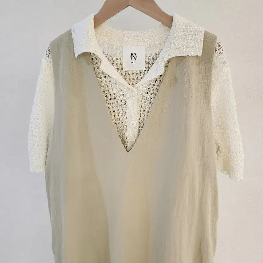 [BUNJANG] Minimal Layered Spring Maxi Dress / 미니멀 레이어드 봄 원피스 / 롱 레이어드 나시 민소매 이지룩 미니멀
