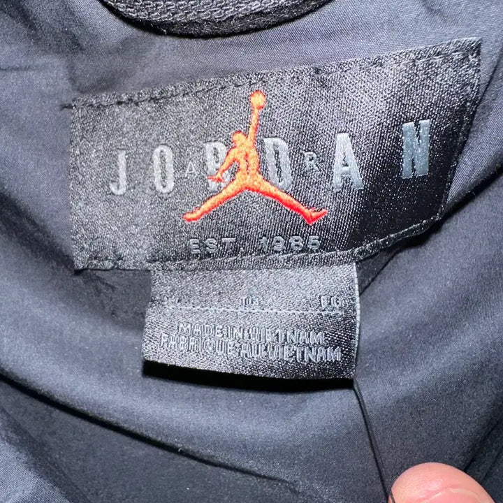 [BUNJANG] Cactus Jack x Air Jordan Black Anorak Hoodie / 캑터스잭 x 에어조던 블랙 아노락 후드