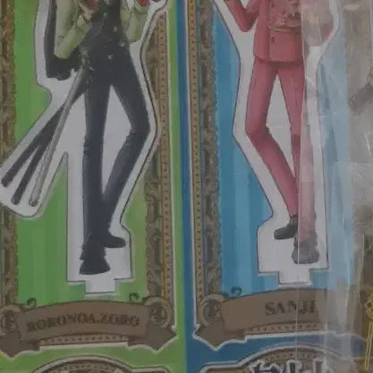 [BUNJANG] YAKARA Zoro &amp; Sanji Acrylic Stand / 원피스 조로 상디 아크릴 스탠드 YAKARA 굿즈
