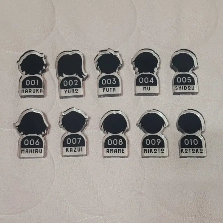 [SOLD OUT] 밀그램 공식굿즈 실루엣 아크릴 코롯토 일괄