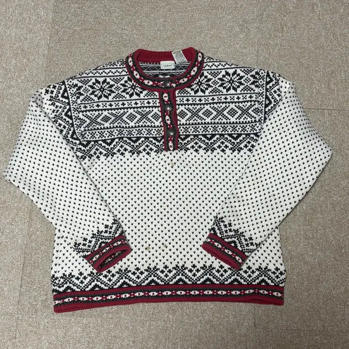 [BUNJANG] L.L.Bean Tyrolian Sweater / 엘엘빈 티롤리안 스웨터