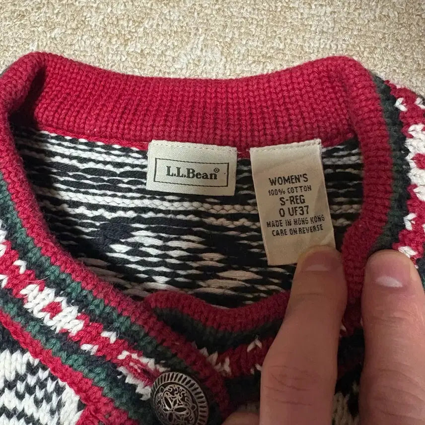 [BUNJANG] L.L.Bean Tyrolian Sweater / 엘엘빈 티롤리안 스웨터