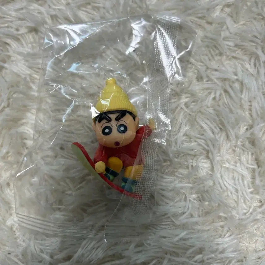 [BUNJANG] Crayon Shin-chan Snowboard Figure / (새상품) 짱구 스노우보드 피규어