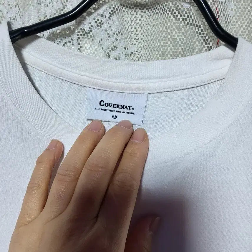 [BUNJANG] Covernat Surfboard White T-Shirt / 커버낫 흰색 서핑보드 반팔 티셔츠